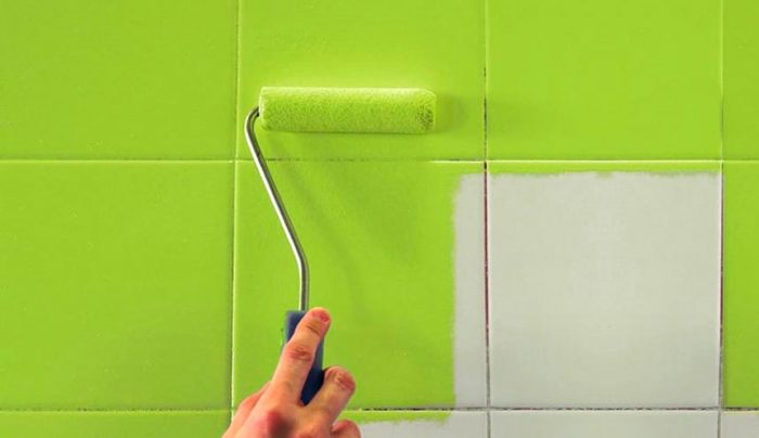 Как покрасить плитку в ванной: способ простой, но эффектно эффективный