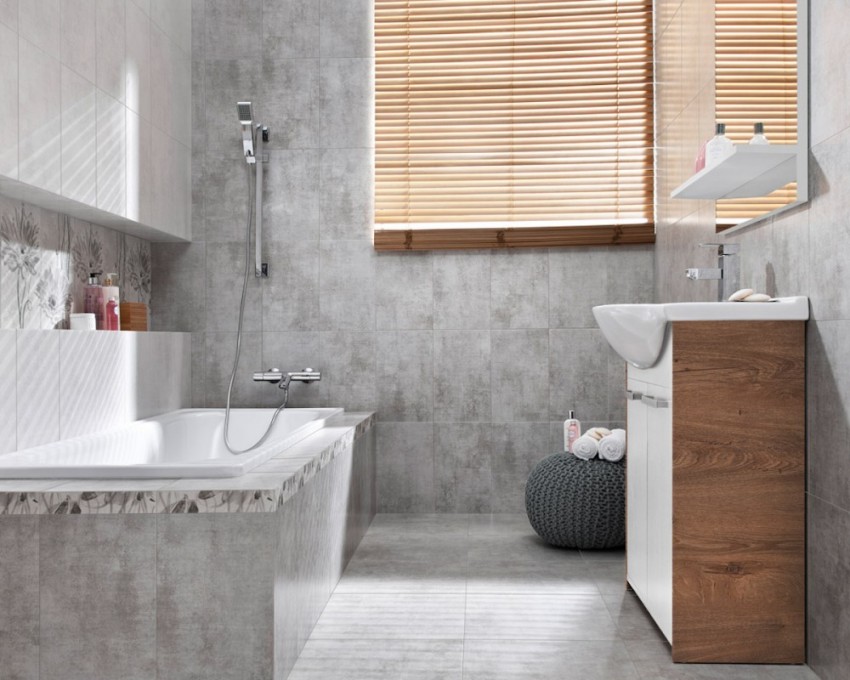 Кафельная плитка для ванной: критерии выбора, варианты дизайна и примеры оптимальных сочетаний