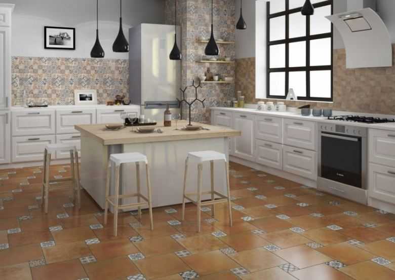 Плитка напольная для кухни, купить плитку на пол для кухни: каталог напольной плитки для кухни с фото