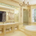 Дизайн ванной комнаты керамической плиткой