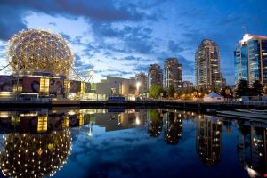 геодезический купол: Telus World of Science – Ванкувер, Канада